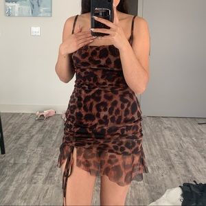 Pretty little thing cheetah dress